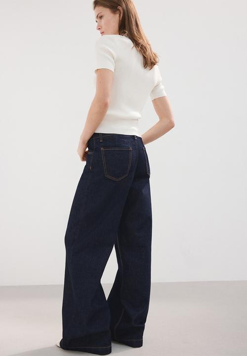 MANGO - Jeans lia- open blue