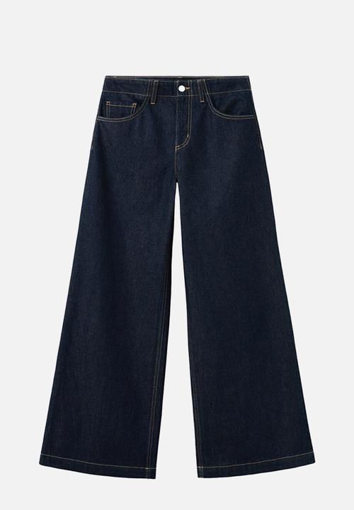 MANGO - Jeans lia- open blue