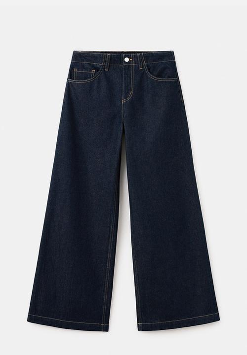 MANGO - Jeans lia- open blue