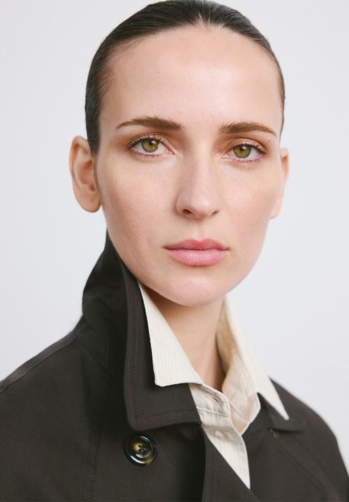 MANGO - Shirt franca- light beige