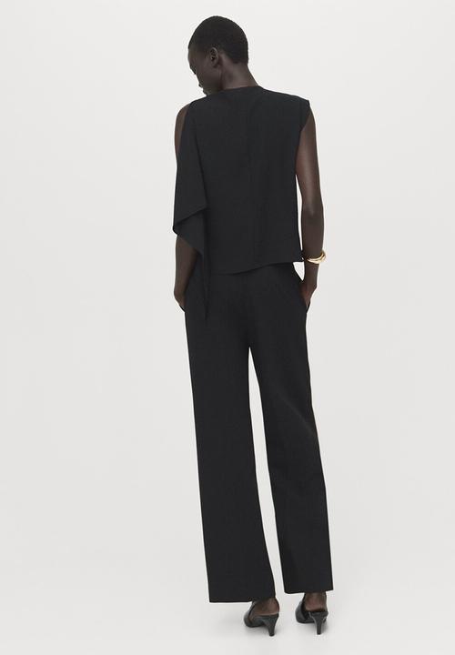 MANGO - Blouse moon- black