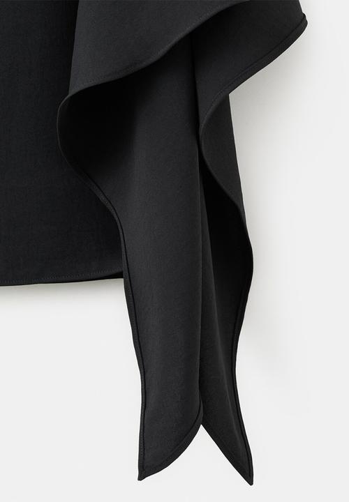 MANGO - Blouse moon- black