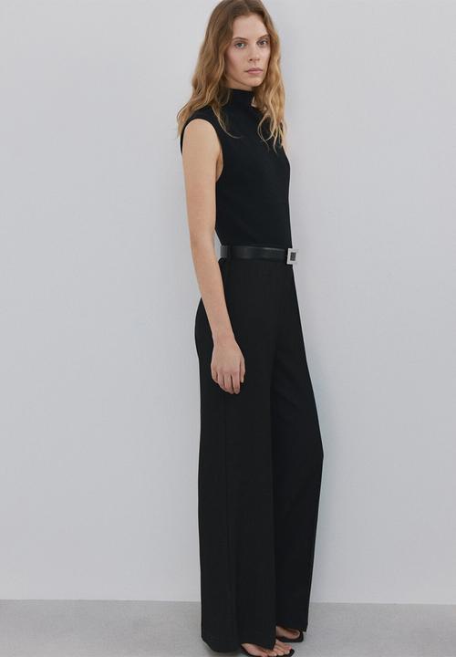 MANGO - Jumpsuit gabi- black