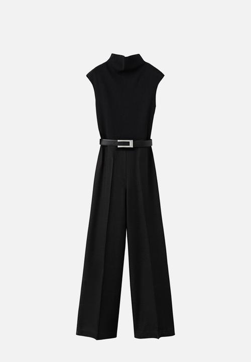 MANGO - Jumpsuit gabi- black