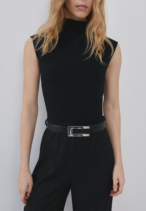 MANGO - Jumpsuit gabi- black