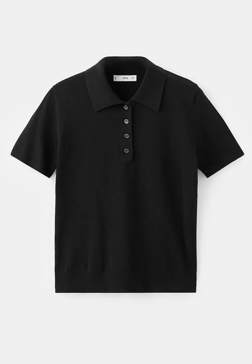 MANGO - Sweater surimi- black