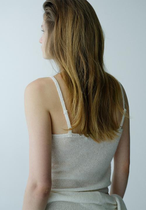 MANGO - Top encarna- light beige