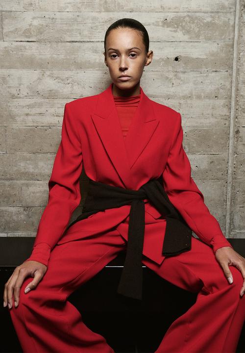 MANGO - Blazer iguana- red