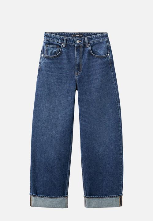 MANGO - Jeans eugenie - open blue
