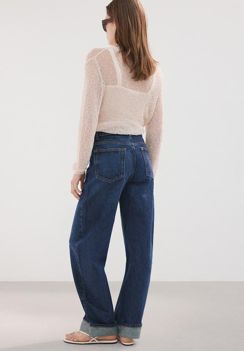 MANGO - Jeans eugenie - open blue
