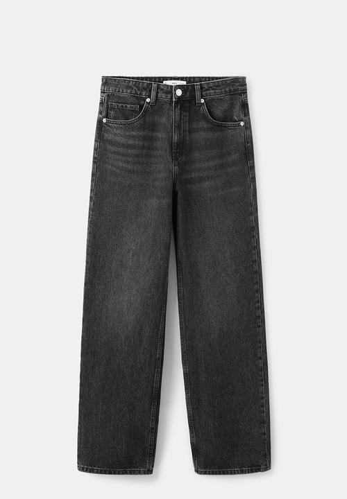 MANGO - Jeans river - open gray