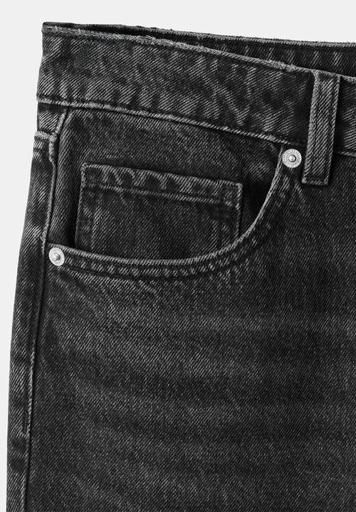 MANGO - Jeans river - open gray
