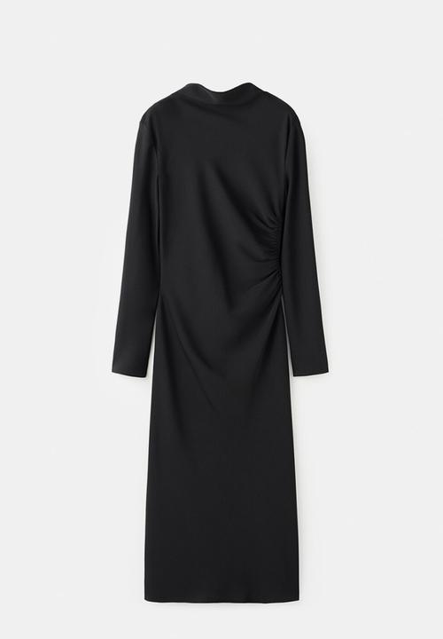 MANGO - Dress timothee- black