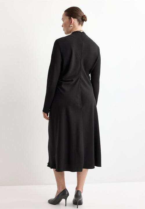 MANGO - Dress timothee- black