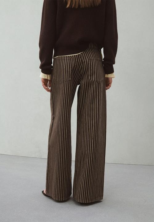 MANGO - Jeans florchi- dark brown