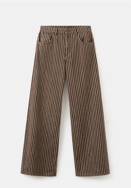 MANGO - Jeans florchi- dark brown