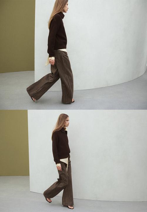MANGO - Jeans florchi- dark brown