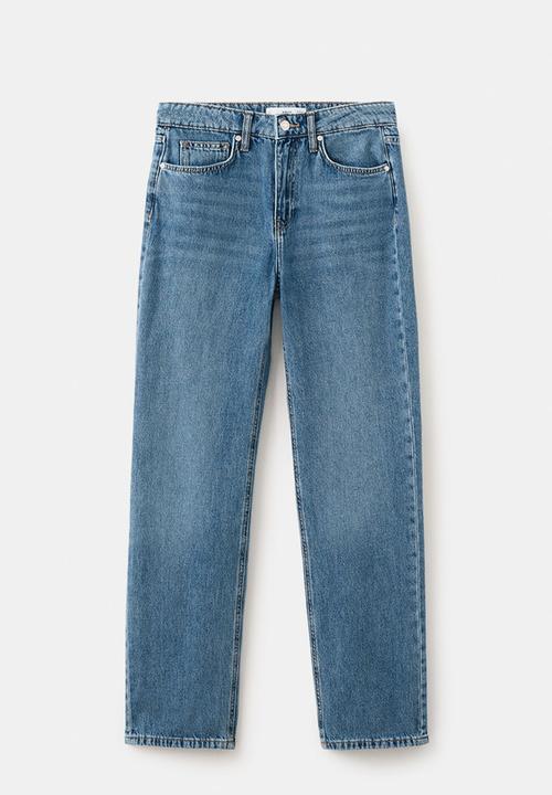 MANGO - Jeans matilda- open blue