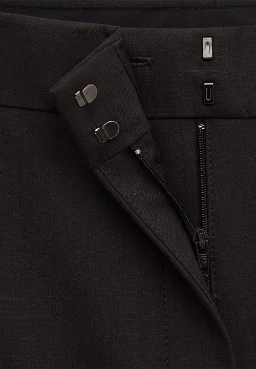 MANGO - Trousers helsinki- dark purple