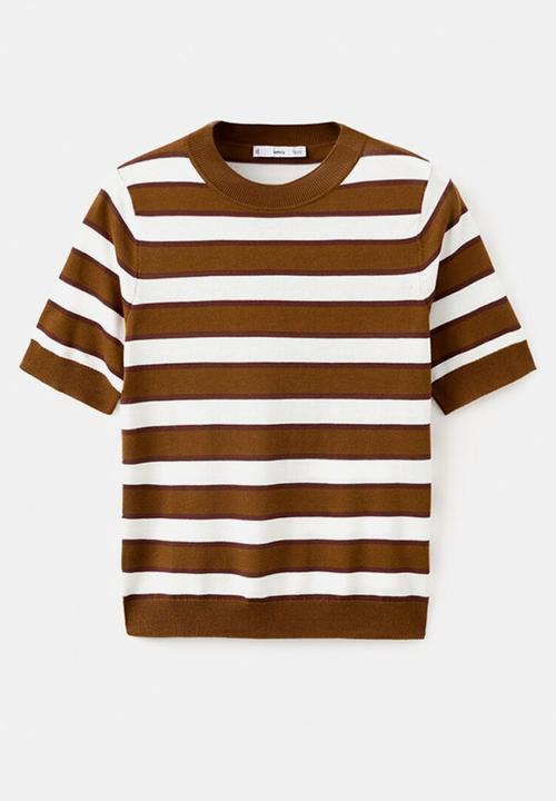 MANGO - Sweater copenh- dark brown