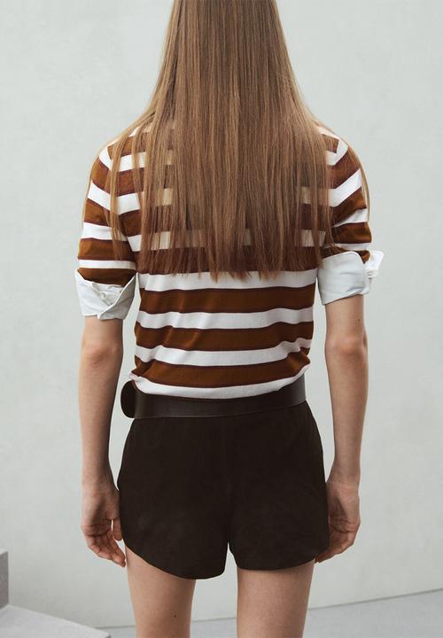 MANGO - Sweater copenh- dark brown