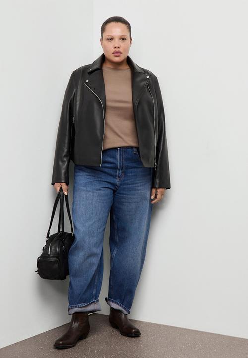 MANGO - Jeans bet  -  open blue