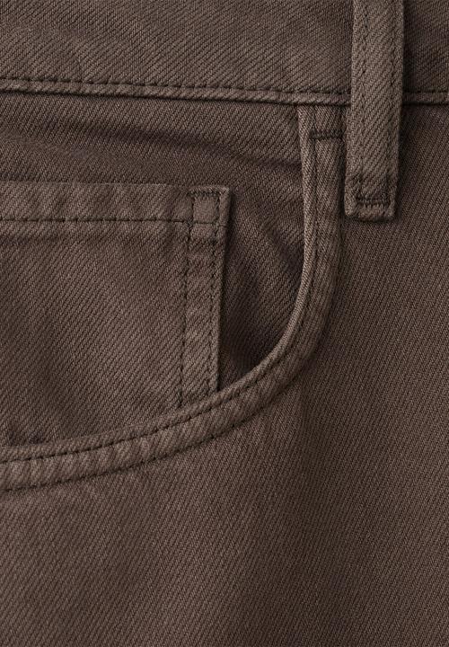 MANGO - Jeans bet - dark brown