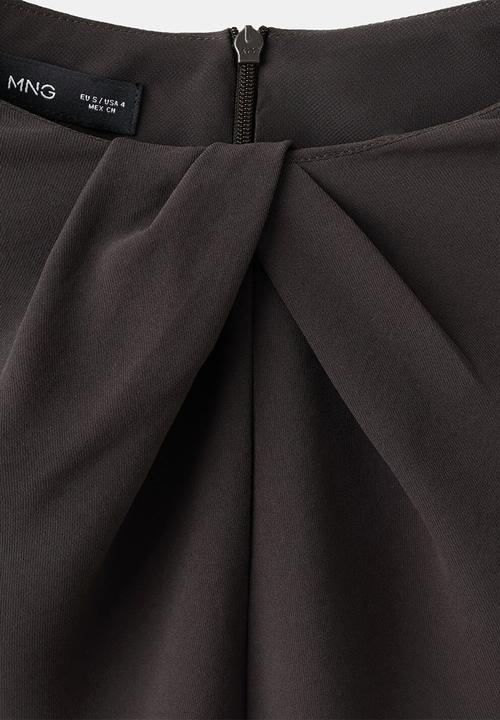 MANGO - Dress sabi- brown
