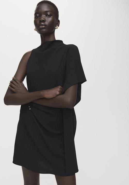 MANGO - Dress soliel- black