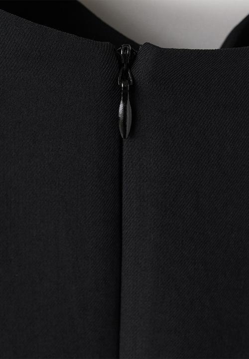 MANGO - Dress soliel- black
