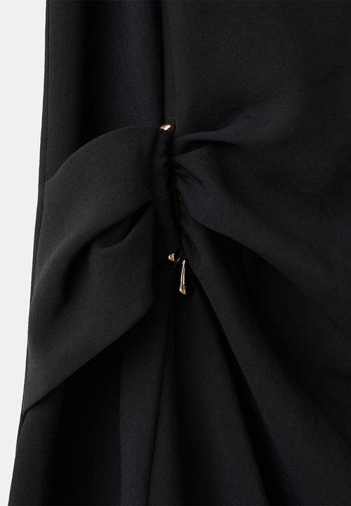MANGO - Dress soliel- black