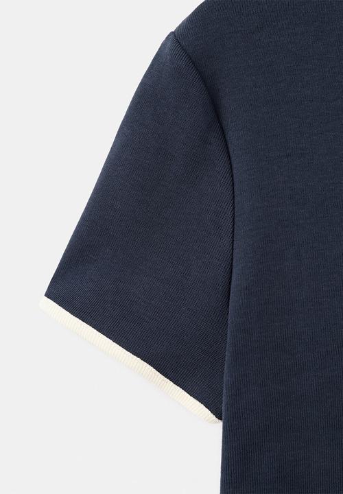 MANGO - T-shirtportbi - midnight navy