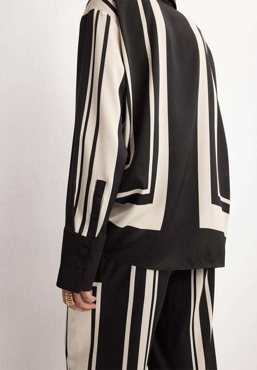 MANGO - Blouse carol- black