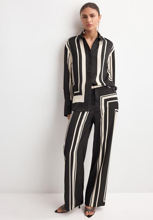 MANGO - Blouse carol- black