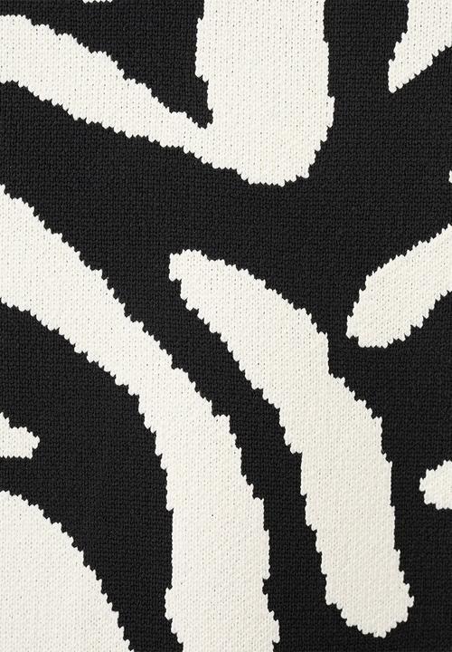 MANGO - Knitwear Top Cebrina- black