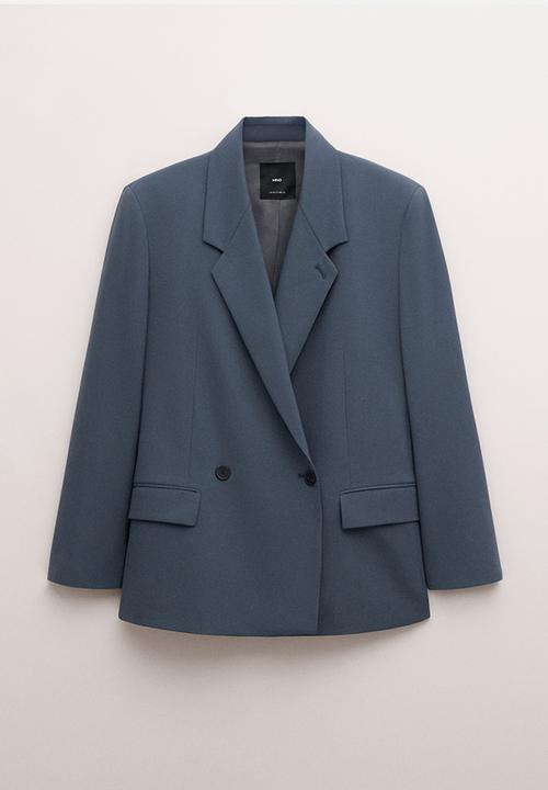 MANGO - Blazer uma- medium blue