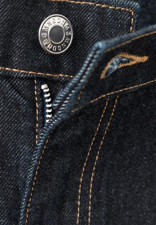 MANGO - Jeans mari- open blue