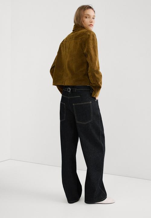 MANGO - Jeans mari- open blue
