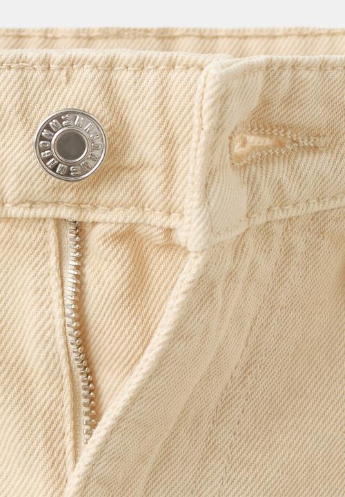 MANGO - Jeans iris- light/pastel yellow