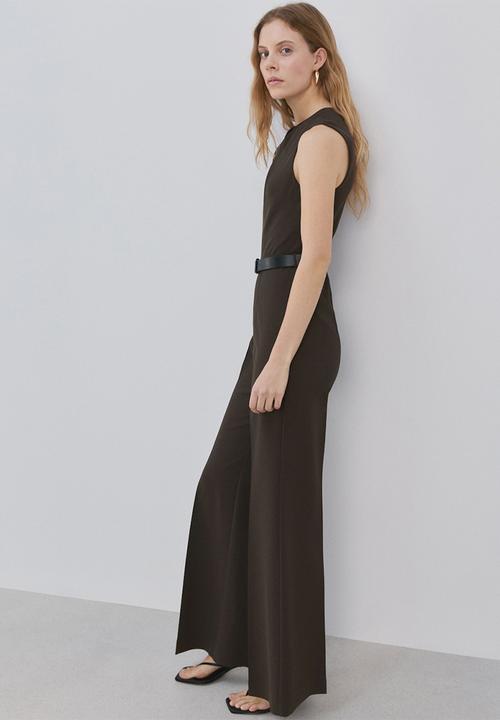 MANGO - Jumpsuit sabina- brown