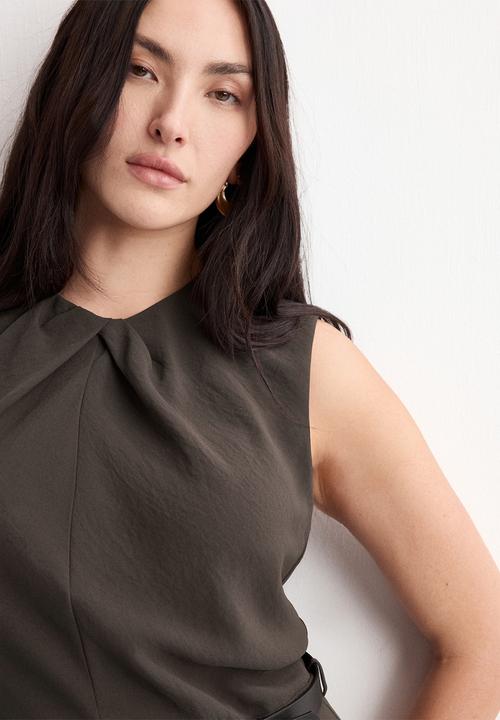 MANGO - Jumpsuit sabina- brown