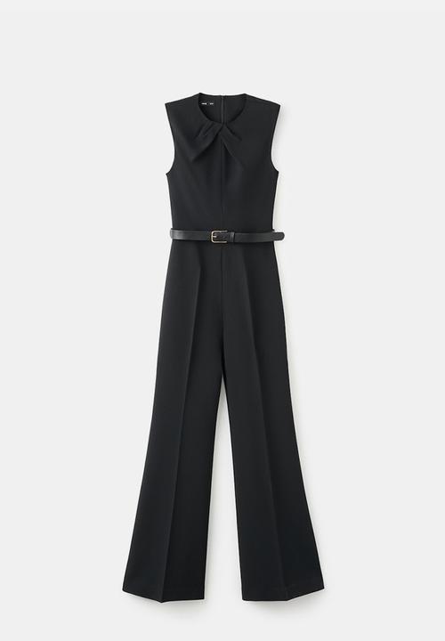 MANGO - Jumpsuit sabina- black
