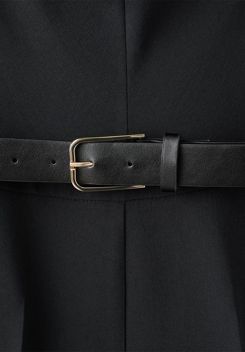 MANGO - Jumpsuit sabina- black
