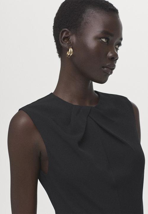 MANGO - Jumpsuit sabina- black