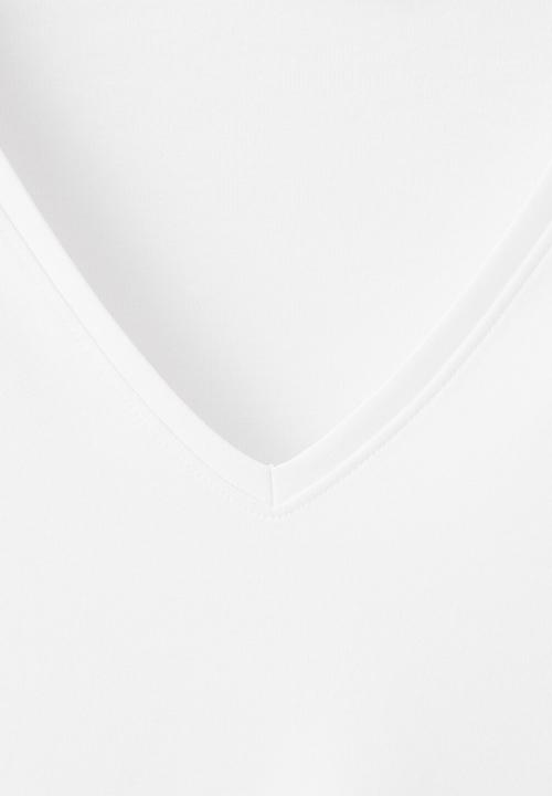 MANGO - T-shirtritapi - white