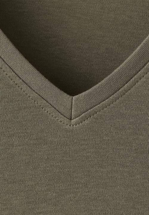 MANGO - Plus t-shirtritapi - khaki