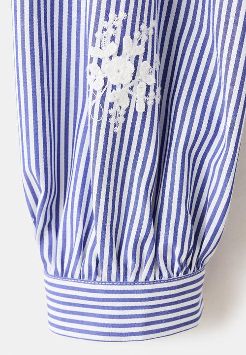 MANGO - Shirt maja- light/pastel blue