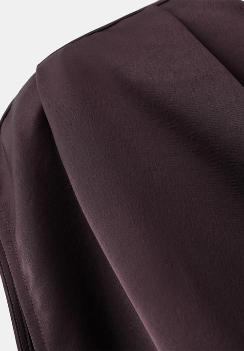 MANGO - Dress mery- dark brown