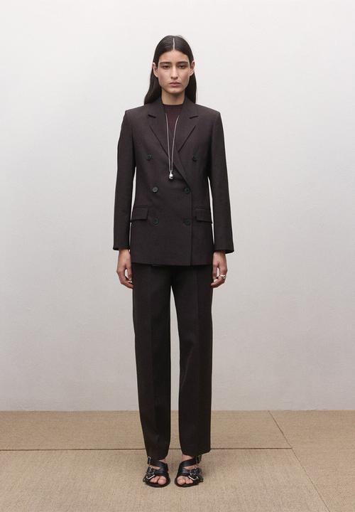 MANGO - Blazer helsinki- dark purple