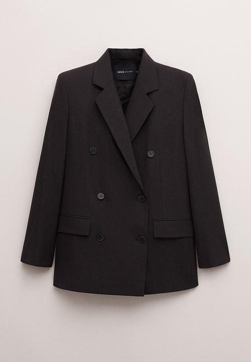 MANGO - Blazer helsinki- dark purple